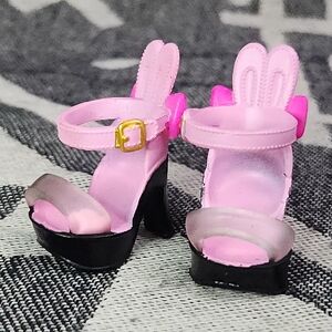 Na! Na! Na! Surprise Alex Heart Ultimate Surprise Black Bunny Ears Heels ONLY